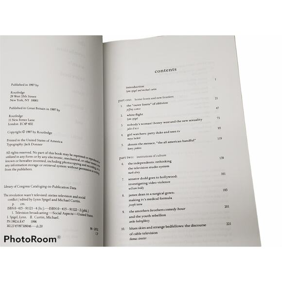 The Revolution Wasn't Televised Paperback Book 60's Television & Social Conflict - Picture 4 of 4